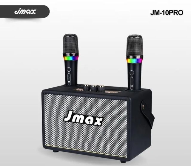 ลำโพงไร้สาย JMAX JM-10PRO พร้อมไมโครโฟนคู่, 30W  รูปที่ 3