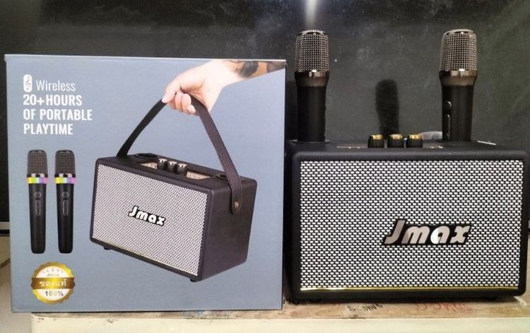 ลำโพงไร้สาย JMAX JM-10PRO พร้อมไมโครโฟนคู่, 30W  รูปที่ 17