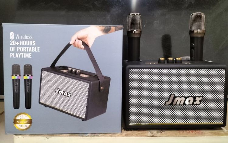 ลำโพงไร้สาย JMAX JM-10PRO พร้อมไมโครโฟนคู่, 30W  รูปที่ 13