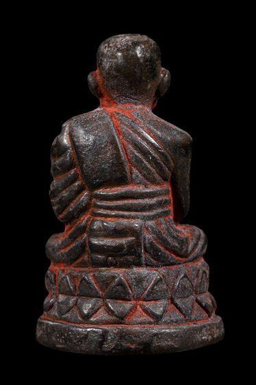 รูปหล่อบัวรอบ หลวงปู่ทวด วัดช้างไห้ เนื้อนวะ รูปที่ 2