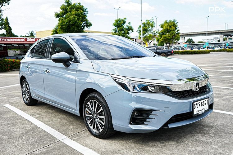 Honda City 2023 1.0 SV Sedan เบนซิน ไม่ติดแก๊ส เกียร์อัตโนมัติ ฟ้า รูปที่ 3