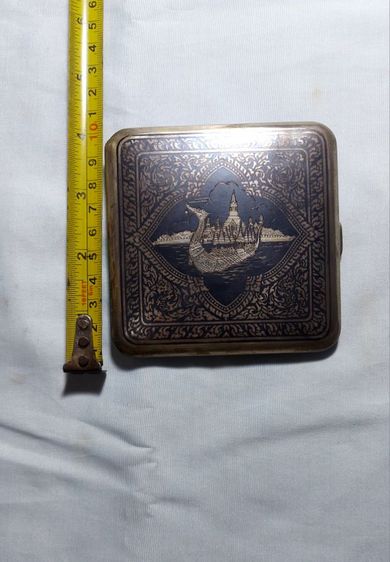 116ตลับเงิน, ตลับถมเงิน, ตลับถมเงินโบราณ รูปที่ 4