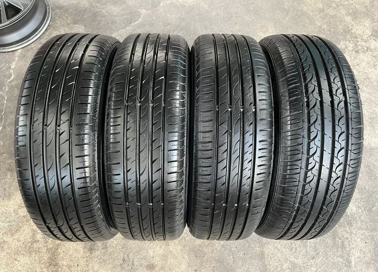 ✨ล้อแม็กแถมยาง✨Nissan Almera Sportech ขอบ 15 รูปที่ 8