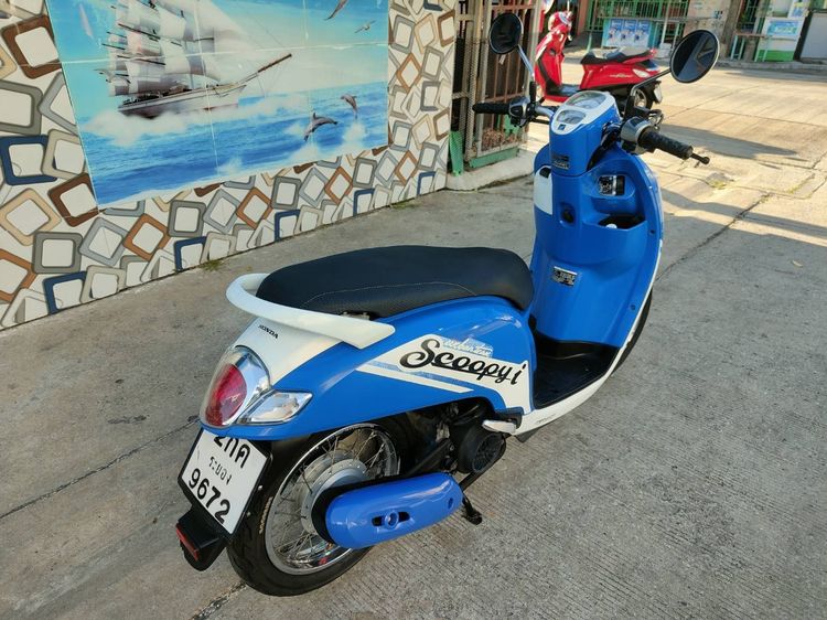 🛵ยังไงก็ขาย SCOOPY-i ปี 60 เครื่องดี สีสวย สตาร์ทมือ เล่มชุดโอนครบ+เปลี่ยนถ่ายน้ำมันเครื่องฟรี ส่งฟรี30 ก.ม รูปที่ 7