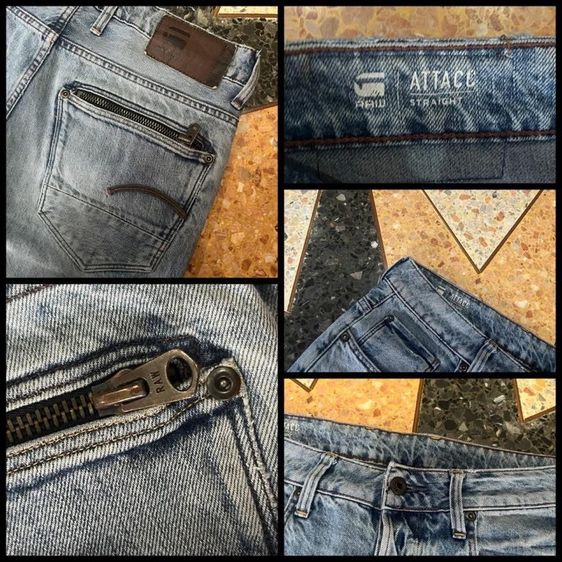 🔰G-STAR RAW👖-ขาสั้น เอว33-34 รูปที่ 5