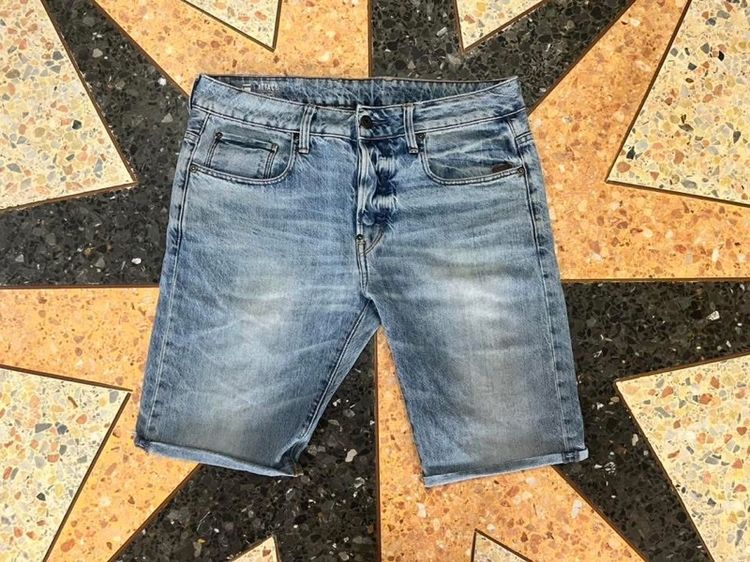 ดำ ยีนส์ 🔰G-STAR RAW👖-ขาสั้น เอว33-34