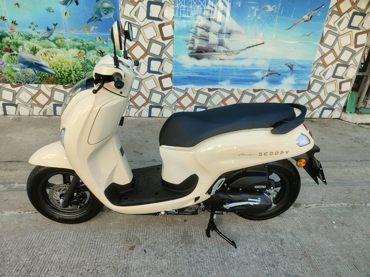 🛵ยังไงก็ขาย SCOOPY-i ปี 68 เครื่องดี สีสวย สตาร์ทมือ วิ่งน้อย2000โล(รถ6เดือน) เล่มชุดโอนครบ+เปลี่ยนถ่ายน้ำมันเครื่องฟรี ส่งฟรี30 ก.ม รูปที่ 2