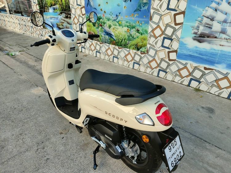 🛵ยังไงก็ขาย SCOOPY-i ปี 68 เครื่องดี สีสวย สตาร์ทมือ วิ่งน้อย2000โล(รถ6เดือน) เล่มชุดโอนครบ+เปลี่ยนถ่ายน้ำมันเครื่องฟรี ส่งฟรี30 ก.ม รูปที่ 6