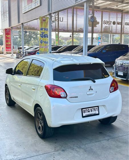 Mitsubishi Mirage 2012 1.2 GLS Sedan เบนซิน ไม่ติดแก๊ส เกียร์อัตโนมัติ ขาว รูปที่ 3