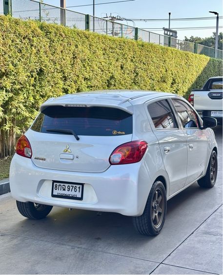 Mitsubishi Mirage 2012 1.2 GLS Sedan เบนซิน ไม่ติดแก๊ส เกียร์อัตโนมัติ ขาว รูปที่ 4