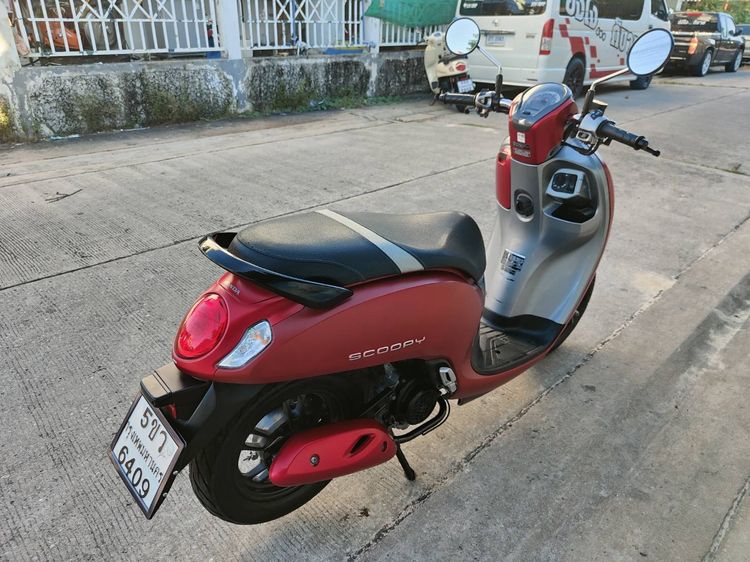 🛵ยังไงก็ขาย SCOOPY-i ปี 66 เครื่องดี สีสวย(กุญแจรีโมท) เล่มชุดโอนครบ+เปลี่ยนถ่ายน้ำมันเครื่องฟรี ส่งฟรี30 ก.ม รูปที่ 7