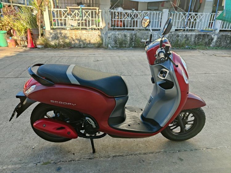 🛵ยังไงก็ขาย SCOOPY-i ปี 66 เครื่องดี สีสวย(กุญแจรีโมท) เล่มชุดโอนครบ+เปลี่ยนถ่ายน้ำมันเครื่องฟรี ส่งฟรี30 ก.ม รูปที่ 3