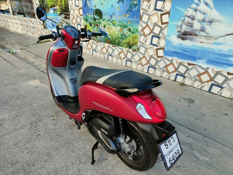 🛵ยังไงก็ขาย SCOOPY-i ปี 66 เครื่องดี สีสวย(กุญแจรีโมท) เล่มชุดโอนครบ+เปลี่ยนถ่ายน้ำมันเครื่องฟรี ส่งฟรี30 ก.ม รูปที่ 6
