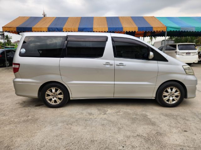 Toyota Alphard 2005 3.0 V6 Van เบนซิน ไม่ติดแก๊ส เกียร์อัตโนมัติ เงิน รูปที่ 3