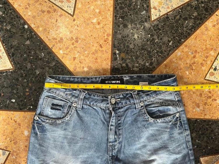 📌EDWIN👖-ขาสั้นแท้💯  เอว32-33 รูปที่ 7
