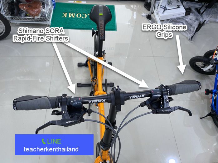 TRINX Flybird 3.0 จักรยานพับใหม่เอี่ยม - ส่งฟรี - ประกันศูนย์ 5 ปี รูปที่ 4