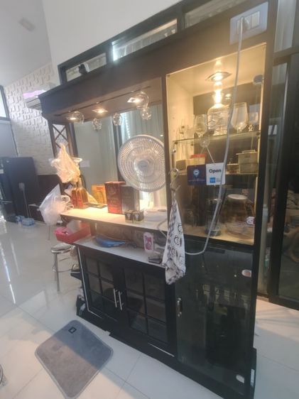 ขาย ตู้ เคาน์เตอร์บาร์ มีไฟ led 4 จุด 