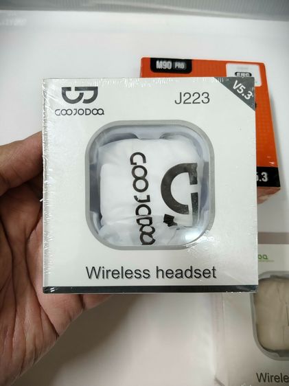 หูฟังไร้สายบลูทูธ 5.3 M90 PRO-Goojodoq J223 มีไมโครโฟนในตัว สภาพใหม่ ยังไม่ได้แกะ  รูปที่ 4