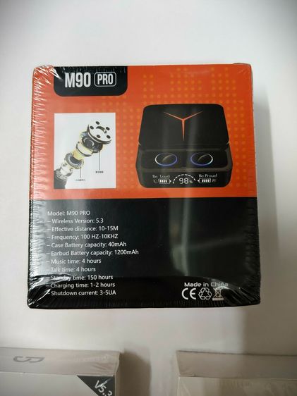 หูฟังไร้สายบลูทูธ 5.3 M90 PRO-Goojodoq J223 มีไมโครโฟนในตัว สภาพใหม่ ยังไม่ได้แกะ  รูปที่ 7