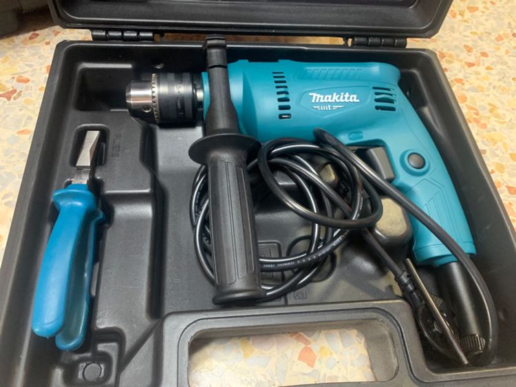 สว่านไฟฟ้าครบชุด makita MO801KX3B อุปกรณ์ครบพร้อมกล่องสภาพดีไม่ได้ผ่านการใช้งานแท้ รูปที่ 2