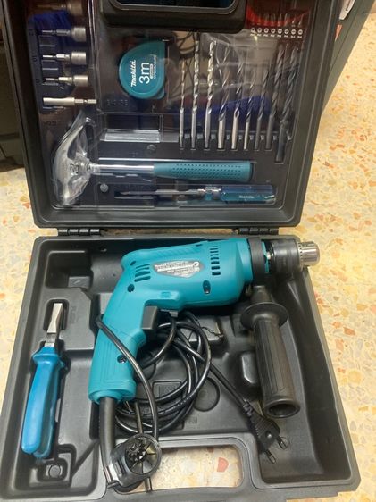 สว่านไฟฟ้าครบชุด makita MO801KX3B อุปกรณ์ครบพร้อมกล่องสภาพดีไม่ได้ผ่านการใช้งานแท้ รูปที่ 3