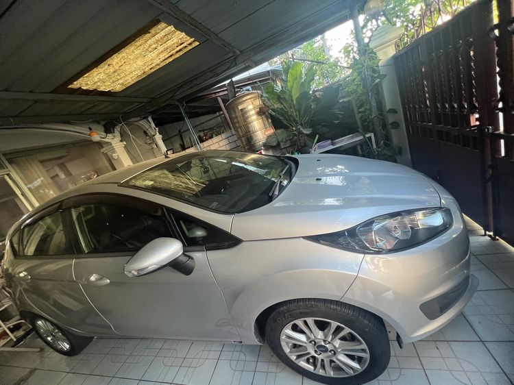 Ford Fiesta 2014 1.4 Style Sedan เบนซิน ไม่ติดแก๊ส เกียร์อัตโนมัติ เทา รูปที่ 4