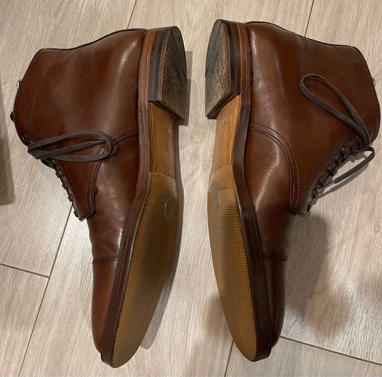 Alden 3912  Straight Tip  Boot Dark Brown   size 10B  รูปที่ 17