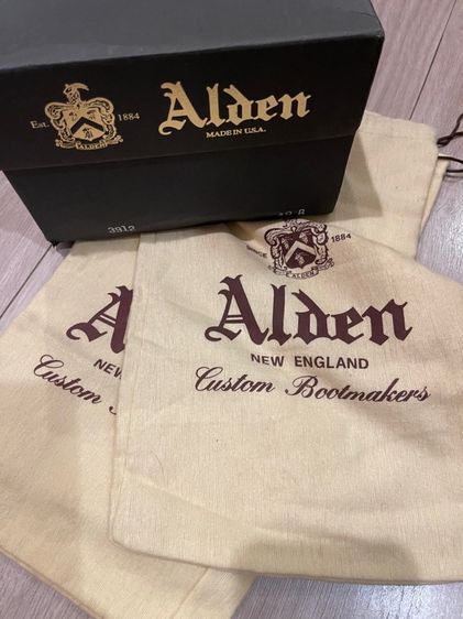 Alden 3912  Straight Tip  Boot Dark Brown   size 10B  รูปที่ 13