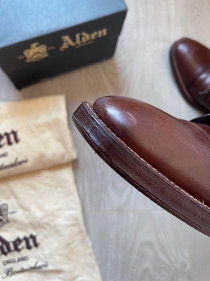 Alden 3912  Straight Tip  Boot Dark Brown   size 10B  รูปที่ 5