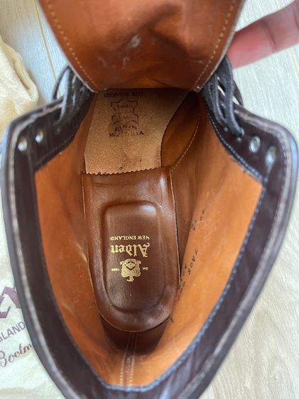 Alden 3912  Straight Tip  Boot Dark Brown   size 10B  รูปที่ 3