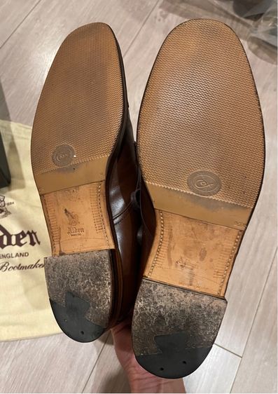 Alden 3912  Straight Tip  Boot Dark Brown   size 10B  รูปที่ 14