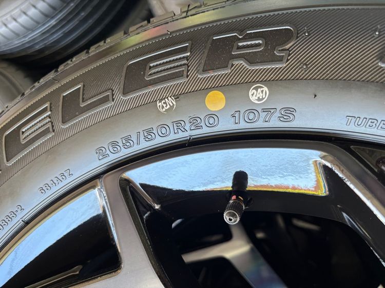 ล้อ isuzu mu-x rs top Bridgestone Dueler h-t 684 ll 265-50-20 y3525(ป้ายแดง) รูปที่ 2