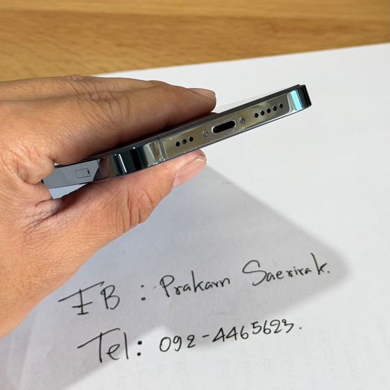 iPhone 12 Pro 256GB สีPacific Blue  ใช้เองมือเดียว  รูปที่ 4