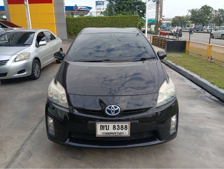 Toyota Prius 2011 1.8 Hybrid Top Grade Sedan เบนซิน ไม่ติดแก๊ส เกียร์อัตโนมัติ ดำ