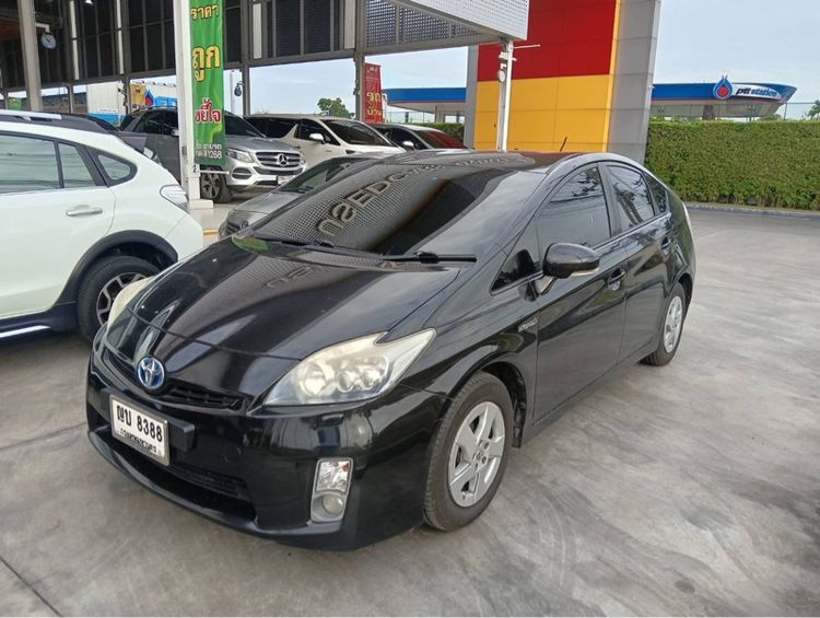 Toyota Prius 2011 1.8 Hybrid Top Grade Sedan เบนซิน ไม่ติดแก๊ส เกียร์อัตโนมัติ ดำ รูปที่ 2