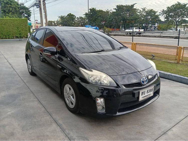 Toyota Prius 2011 1.8 Hybrid Top Grade Sedan เบนซิน ไม่ติดแก๊ส เกียร์อัตโนมัติ ดำ รูปที่ 3