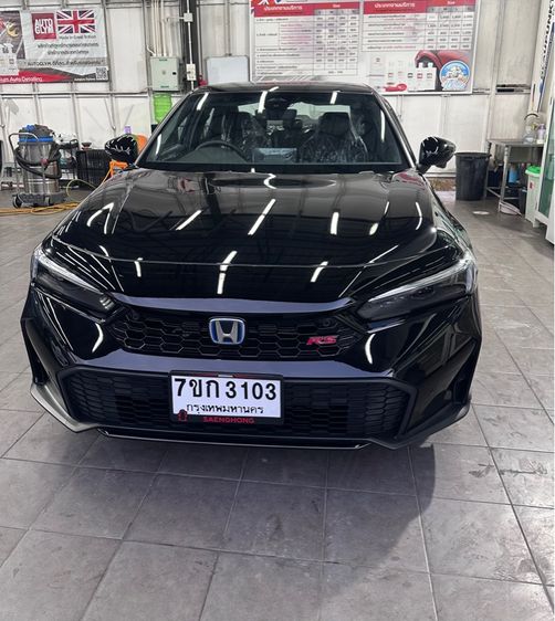 รถ Honda Civic 2.0 eHEV RS สี ดำ