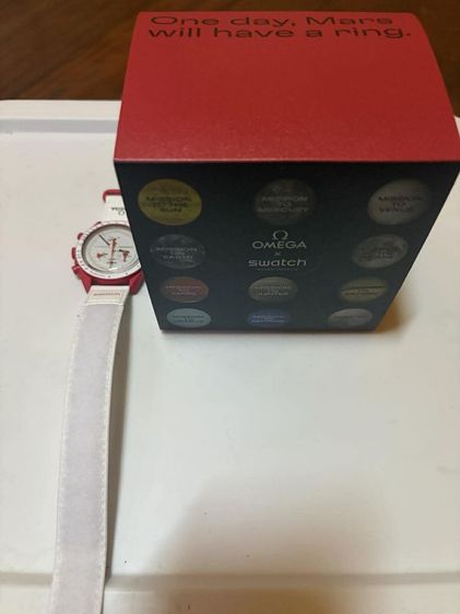 ขาย นาฬิกา omega x swatch mission to mars รูปที่ 2