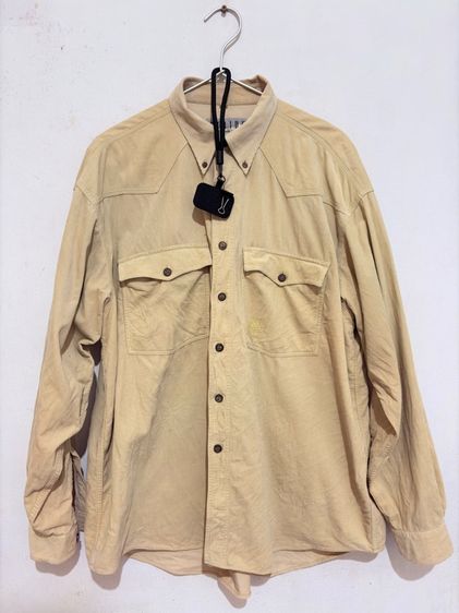 L แขนยาว เสื้อแจ็คเก็ต | เสื้อคลุม อื่นๆ เสื้อคลุมแจคเก็ต ทรงวินเทจ STRIDE  สีเบจ