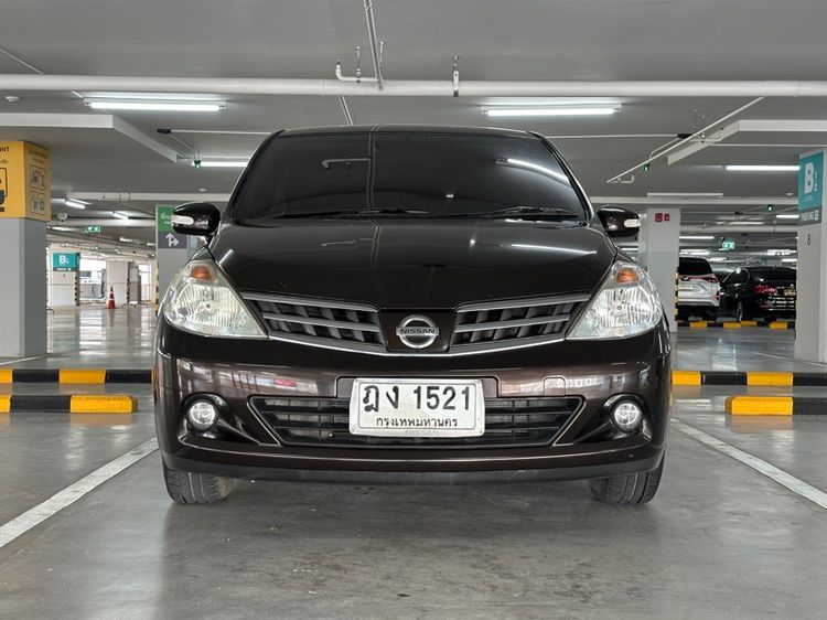 Nissan Tiida 2009 1.6 G Sedan เบนซิน ไม่ติดแก๊ส เกียร์อัตโนมัติ น้ำตาล รูปที่ 2