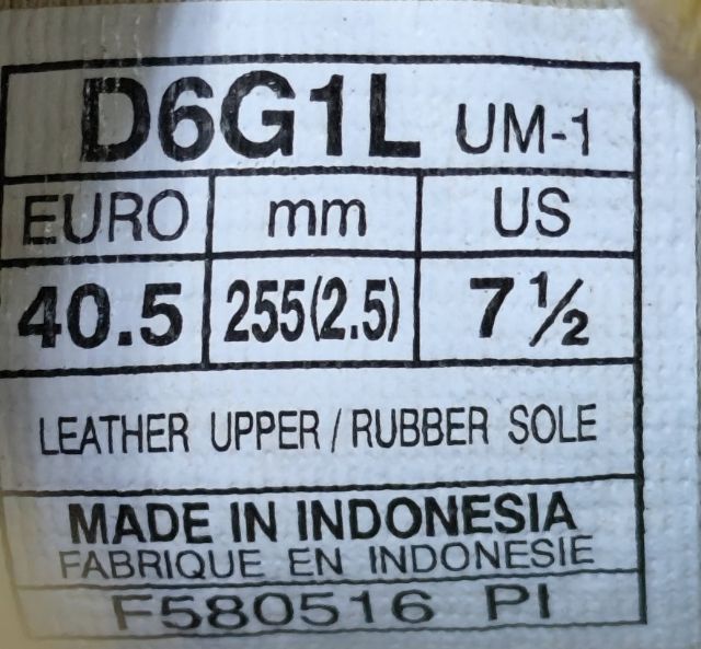 Onitsuka Tiger 40.5 25.5 แท้ มือสอง รูปที่ 13