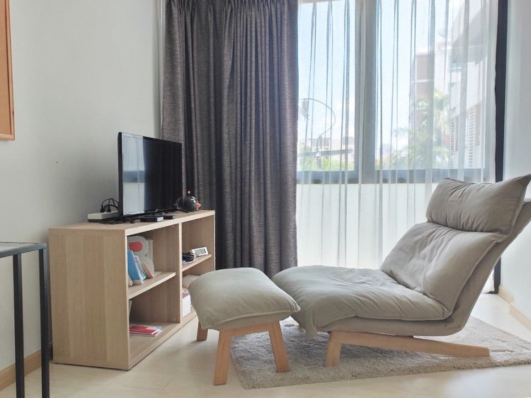 มีบางส่วน ขายพร้อมผู้เช่า คอนโด โซซิโอ อินทามระ ชั้น 4 ห้องมุม ใกล้รถไฟฟ้า BTS สะพานควาย รูปที่ 2