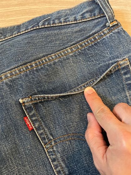 levis 501 vintage  กระดุมเบอร์ 6  รูปที่ 12