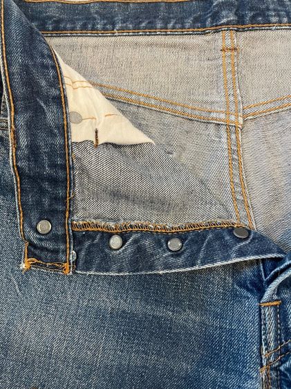 levis 501 vintage  กระดุมเบอร์ 6  รูปที่ 5