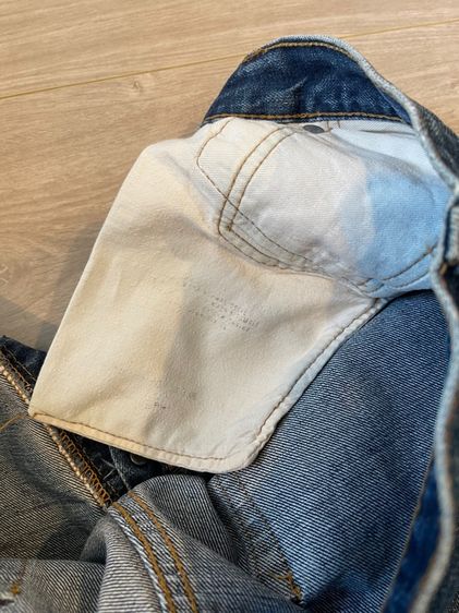 levis 501 vintage  กระดุมเบอร์ 6  รูปที่ 14