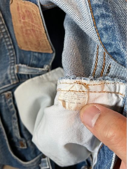 Vintage Levis 501 Redline  กระดุมเบอร์ 524 Made in USA  รูปที่ 13