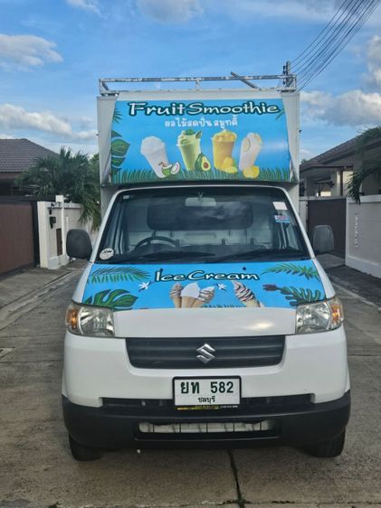 Suzuki Carry 2018 1.6 Mini Truck Utility-car เบนซิน ไม่ติดแก๊ส เกียร์อัตโนมัติ เบจ รูปที่ 4