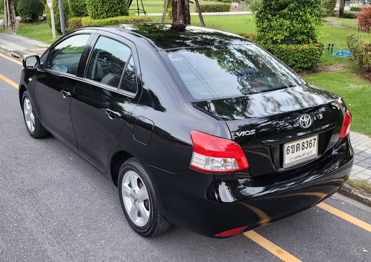Toyota Vios 2007 1.5 J Sedan เบนซิน LPG เกียร์อัตโนมัติ ดำ รูปที่ 3