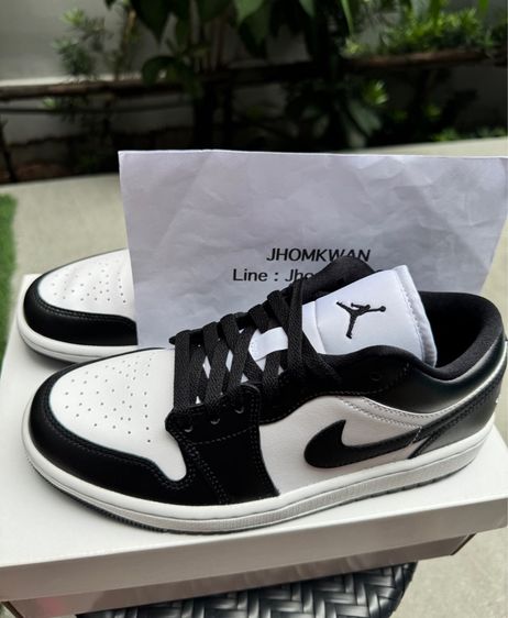 Nike Jordan 1Low  Black-White5UK  รูปที่ 3