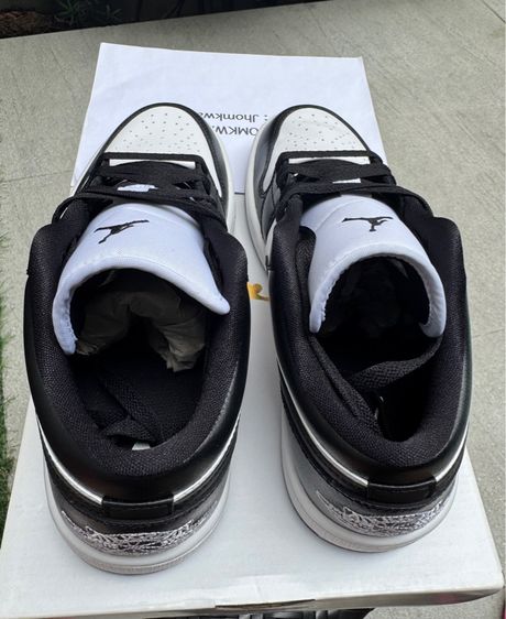 Nike Jordan 1Low  Black-White5UK  รูปที่ 2